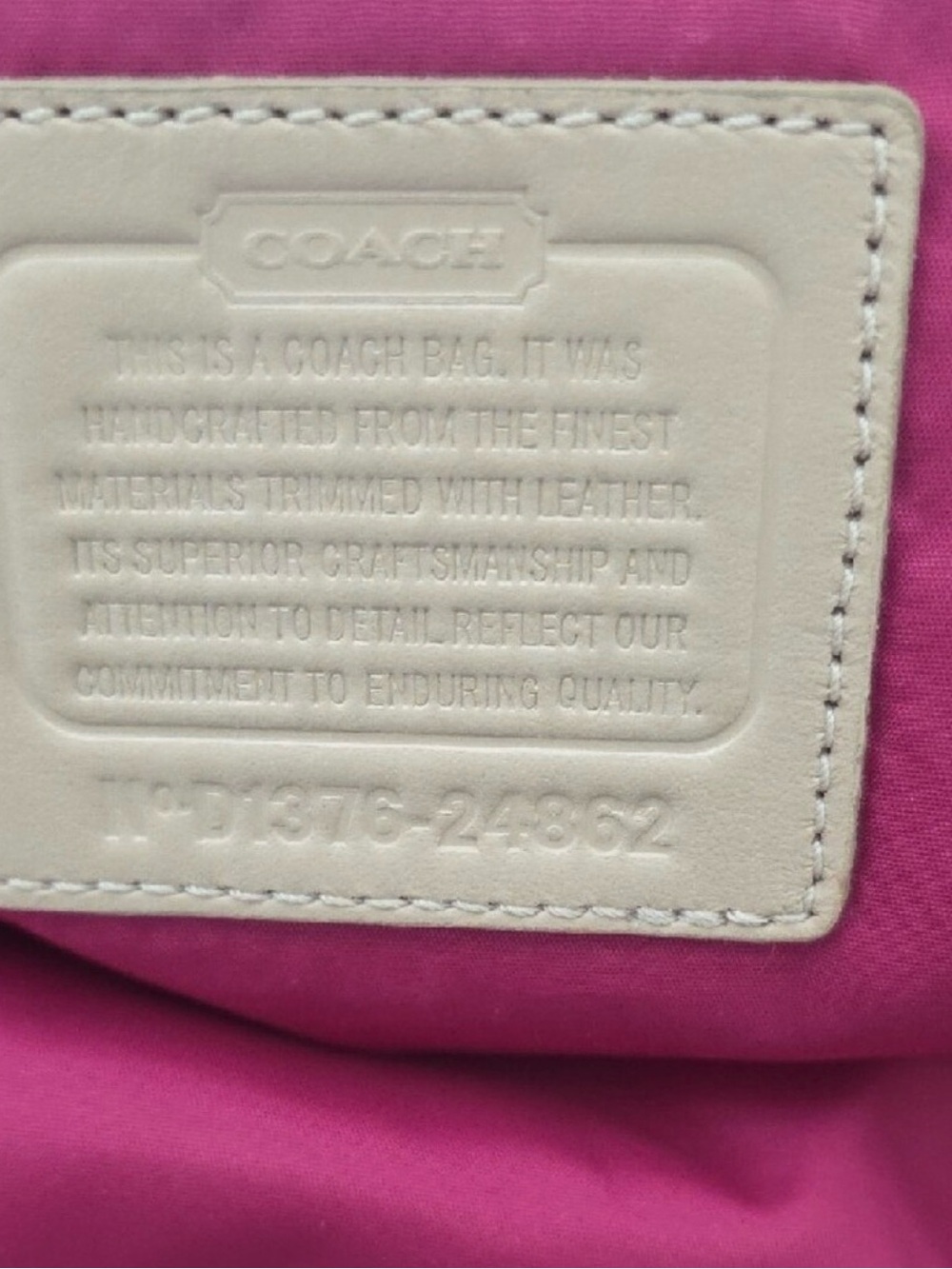Coach Legacy Weekend Signature Nylon East/West Tote - Picture 3 of 8